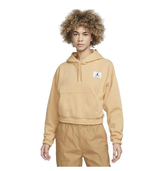Кофта жіночі Jordan Air Essentials Fleece Hoodie Beige (DD6998-268), L, OFC, 40% - 50%, 1-2 дні