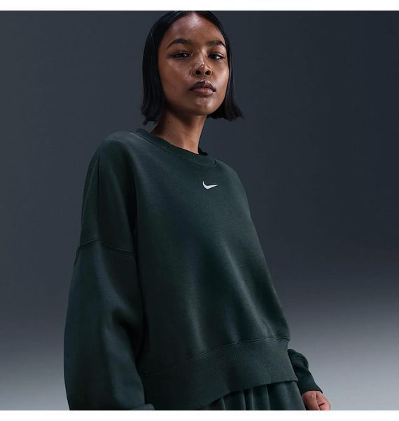 Кофта жіночі Nike Style Flc Crew Oos Turquoise (DQ5761-390), XS, WHS, 10% - 20%, 1-2 дні