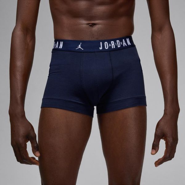 Труси-боксерки чоловічі Jordan Jhm Mens Flight Cotton 3Pk Tru / Jhm Mens Flight Cotton 3Pk (JM0693-B9F), 2XL, WHS, 1-2 дні