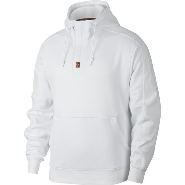 Кофта мужские Nike Mens Fleece Tennis Hoodie White (DA5711-100), L, WHS, 20% - 30%, 1-2 дня