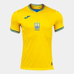 Футболка чоловіча Joma Fed. Futbol Ucrania Home Short Sleeve T-Shirt (AT102404B907), 2XL, WHS, 1-2 дні