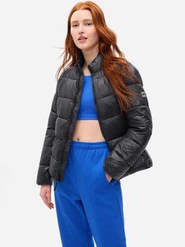 Куртка женская Gap Lightweight Logo Puffer Jacket (724309-02), L, WHS, 1-2 дня
