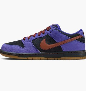 Кросівки чоловічі Nike Sb Dunk Low Pro Violet/Black (HQ1625-500), 46, OFC, 1-2 дні
