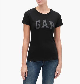 Футболка женская Gap Ss Clsc Tee Black (268820-11), XS, WHS, 20% - 30%, 1-2 дня