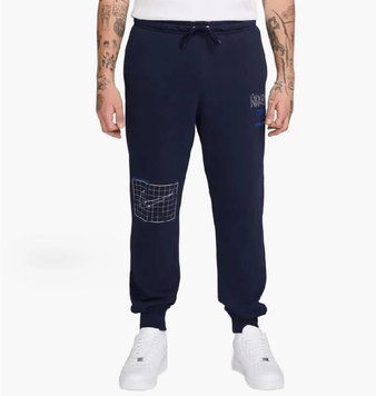 Брюки мужские Nike M Nk Club Ft Jggr Moon Gfx Blue (HJ2512-451), S, WHS, 10% - 20%, 1-2 дня