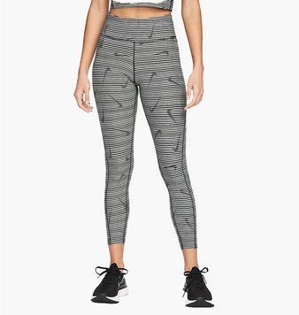Лосины женские Nike Dri-Fit Black/White (DM7480-010), L, WHS, < 10%, 1-2 дня