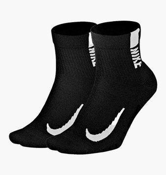 Шкарпетки Nike U Nk Mltplier Ankle 2Pr - 144 (SX7556-010), 38-42, WHS, > 50%, 1-2 дні