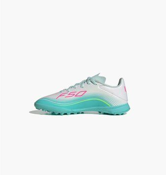 Сороконіжки дитячі Adidas F50 League Tf Messi White/Turquoise (JQ0944), 33.5, WHS, 1-2 дні
