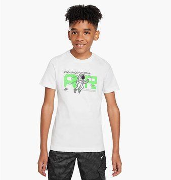 Футболка дитяча Nike Nisex - Barn K Nsw Tee Air 1 (FN9618-100), XS, WHS, < 10%, 1-2 дні