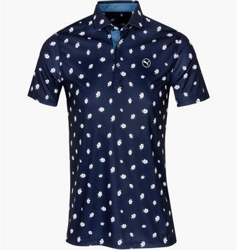 Футболка чоловіча Puma Pure Love Birdies Golf Blue (626994-01), L, WHS, 1-2 дні