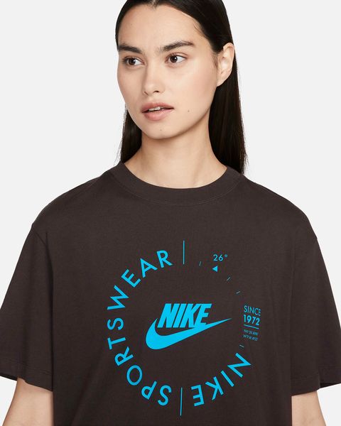 Футболка жіноча Nike Sportswear Women's Sports Utility T-Shirt (FD4235-220), L, WHS, 40% - 50%, 1-2 дні