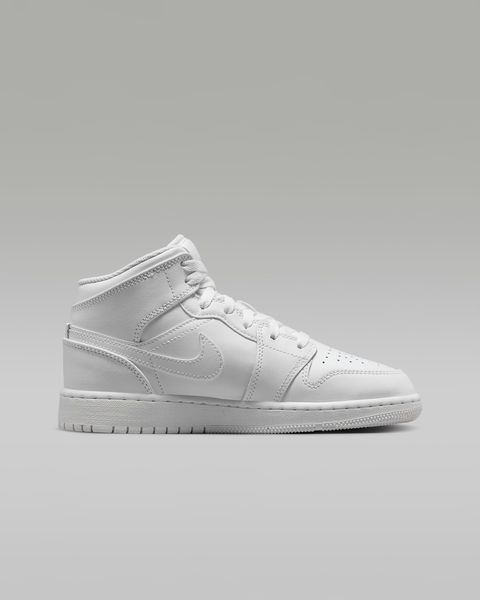 Кроссовки женские Jordan 1 Mid (Gs) (554725-136), 36.5, OFC, 1-2 дня