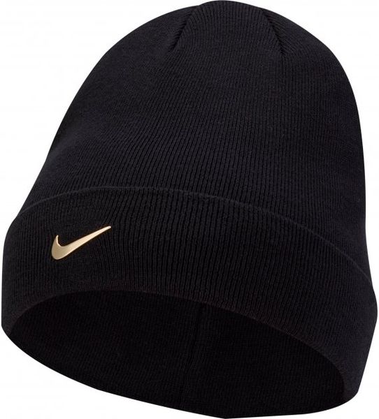 Шапка Nike U Nsw Beanie Cuffed Swoosh (CW6324-011), One Size, WHS, 10% - 20%, 1-2 дня