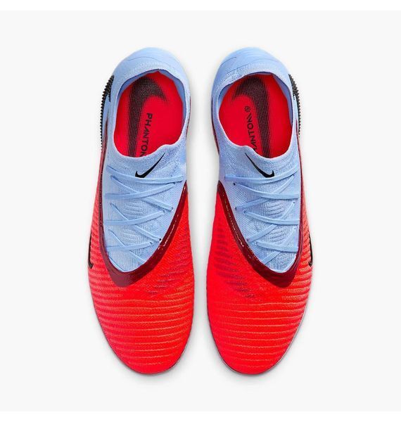 Бутси унісекс Nike Phantom 6 Low Elite Sg-Pro Red/Light Blue (HV8988-400), 41, WHS, < 10%, 1-2 дні