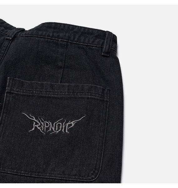 Брюки чоловічі Ripndip Ripndip Volt Black (RNDFAL24122), XS, WHS, 1-2 дні