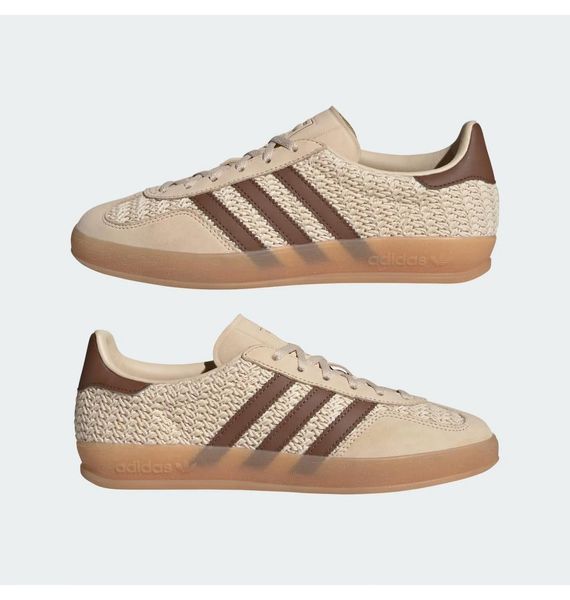Кросівки жіночі Adidas Gazelle Indoor Beige (JS1418), 37, WHS, 1-2 дні