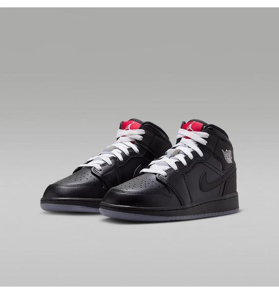 Кросівки дитячі Jordan 1 Mid Bg Black (HV5180-010), 38.5, WHS, 10% - 20%, 1-2 дні