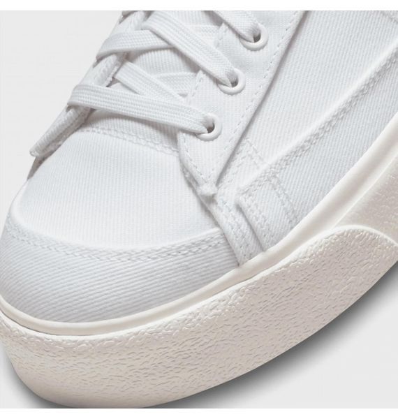 Кросівки жіночі Nike Blazer Low Platform Canvas White (DV7475-100), 35.5, WHS, 30% - 40%, 1-2 дні