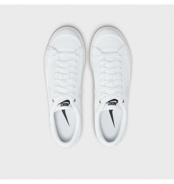 Кросівки жіночі Nike Blazer Low Platform Canvas White (DV7475-100), 35.5, WHS, 30% - 40%, 1-2 дні