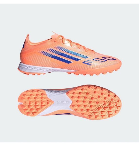 Сороконожки унисекс Adidas F50 Pro Turf Orange (JH7664), 44.5, WHS, 1-2 дня