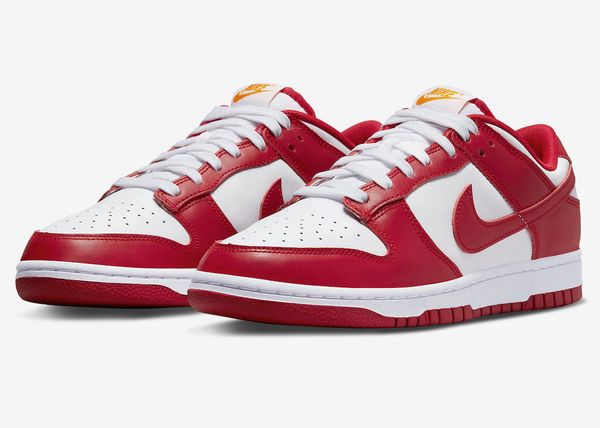 Кросівки чоловічі Nike Dunk Low “Gym Red” (DD1391-602), 42.5, WHS, 1-2 дні