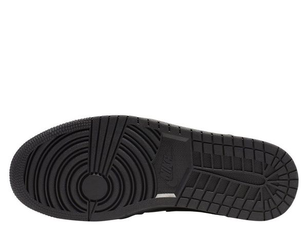 Кросівки чоловічі Jordan 1 Mid Black (554724-090), 40.5