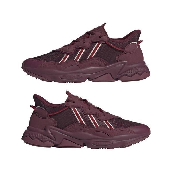 Кросівки чоловічі Adidas Originals Ozweego Sneakers Trainers Uk Size 10 Maroon New (GX6551), 42, WHS, 1-2 дні