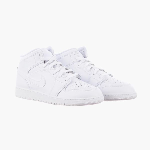 Кросівки жіночі Jordan 1 Mid (Gs) (554725-136), 36.5, OFC, 40% - 50%, 1-2 дні