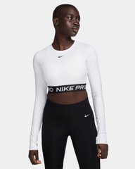 Кофта жіночі Nike Pro Dri-Fit Cropped Long-Sleeve Top (FV5484-100), XS, WHS, 1-2 дні