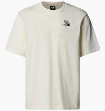 Футболка унисекс The North Face Dome Flower Relaxed Graphic White (NF0A8EGXQLI), M, WHS, 10% - 20%, 1-2 дня