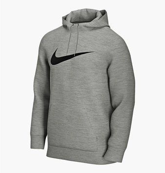 Кофта мужская Nike Df Hdie Po Swsh (CZ2425-063), 2XL, WHS, > 50%, 1-2 дня