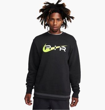Кофта мужская Nike Sportswear Air Crew Fleece Erkek Sweatshirt (FN7692-011), 2XL, WHS, 10% - 20%, 1-2 дня