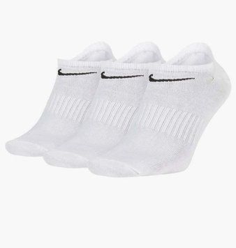 Носки Nike U Nk Everyday Ltwt Ns 3Pr (SX7678-100), 42-46, WHS, 40% - 50%, 1-2 дня