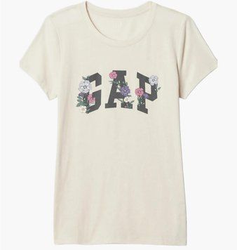 Футболка женская Gap Ss Clsc Tee Beige (268820-67), S, WHS, 20% - 30%, 1-2 дня