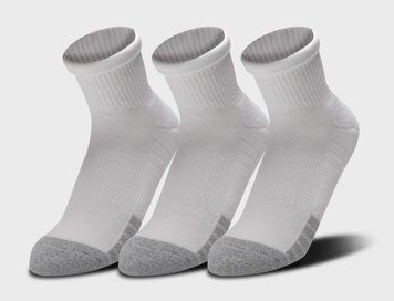 Шкарпетки Under Armour Ua Heatgear Quarter 3Pk (1353262-100), LG, WHS, < 10%, 1-2 дні