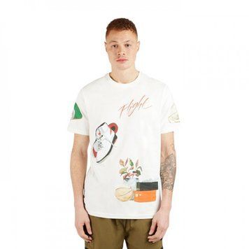 Футболка чоловіча Jordan Mj Flight Artist Graphic Tee White (DQ7378-133), S, WHS, 10% - 20%, 1-2 дні