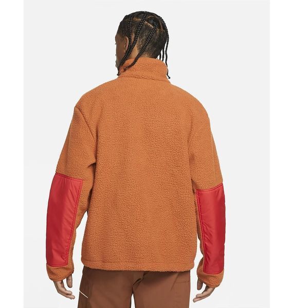Куртка чоловіча Nike Mens Fleece Full-Zip Jacket Orange (DD5021-246), L, WHS, < 10%, 1-2 дні