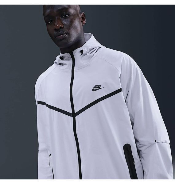 Куртка чоловіча Nike Tech Woven Grey/Black (HM7151-057), L, WHS, 1-2 дні