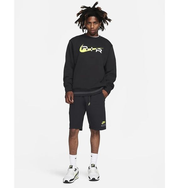 Кофта чоловіча Nike Sportswear Air Crew Fleece Erkek Sweatshirt (FN7692-011), 2XL, WHS, < 10%, 1-2 дні
