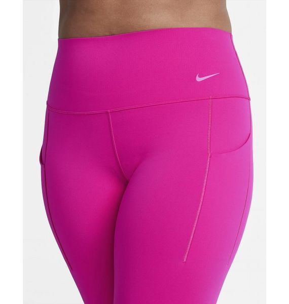 Лосіни жіночі Nike Universa Medium-Support High-Waisted Full-Length Leggings With Pockets Pink (DQ5996-615), S, WHS, 1-2 дні
