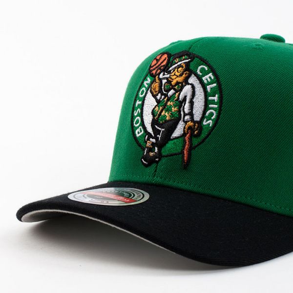 Кепка Mitchell & Ness Nba Wool 2 Tone Stretch Snapback Boston Celtics (6HSSMM19362-BCEGNBK), One Size, WHS, 10% - 20%, 1-2 дня