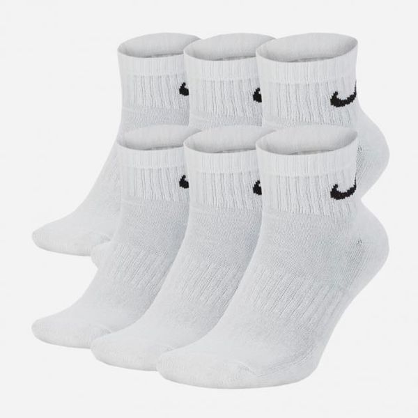 Шкарпетки Nike Everyday Cushion Ankle (SX7669-100), 38-42, WHS, 20% - 30%, 1-2 дні