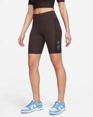Шорты женские Nike Sportswear Mid-Rise Ribbed Biker Shorts (FJ4876-220), L, WHS, 40% - 50%, 1-2 дня