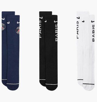Носки Nike Psg Everyday Multi (3 ) (FD1404-903), 38-42, WHS, < 10%, 1-2 дня