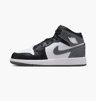 Кроссовки детские Jordan 1 Mid Big (DQ8423-001), 37.5, WHS, 20% - 30%, 1-2 дня