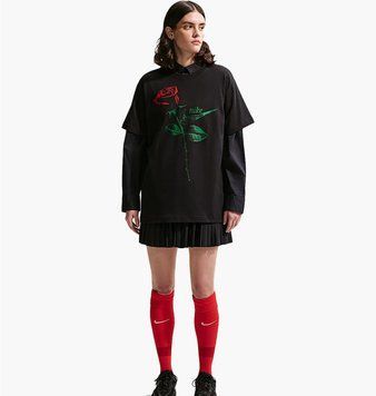 Футболка женская Nike W Nsw Classic St2 Black (IR7826-010), L, WHS, 20% - 30%, 1-2 дня