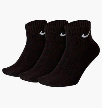Носки Nike U Nk V Cush Ankle- 3P Value (SX4926-001), 34-38, WHS, > 50%, 1-2 дня