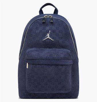 Рюкзак Jordan Suede Monogram Blue (MA9204-U90), One Size, WHS, 1-2 дні