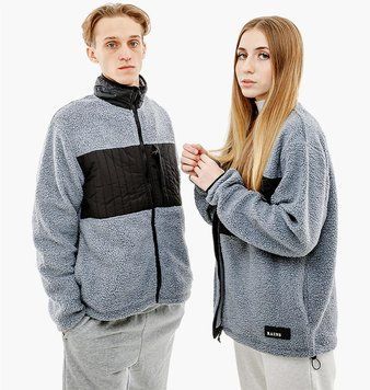 Кофта унисекс Rains Tops Grey (1852-HEATHERGREY), 2XS/XS, WHS, < 10%, 1-2 дня