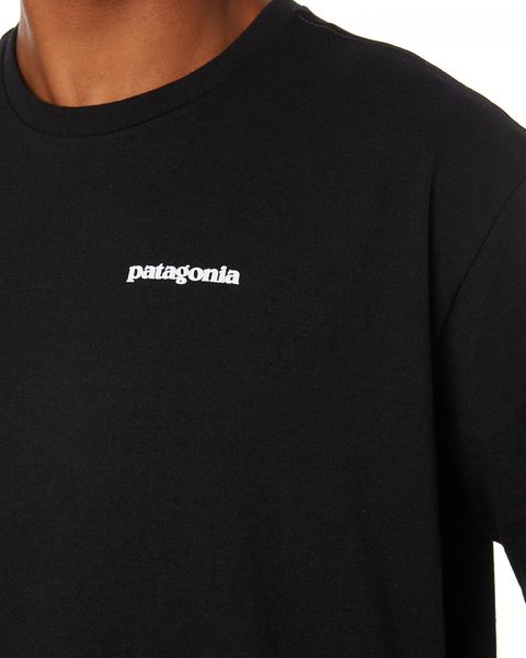 Футболка чоловіча Patagonia P-6 Logo Responsibili (38504BLK), M, WHS, 10% - 20%, 1-2 дні